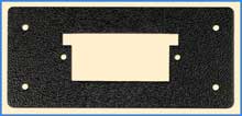 Panel Mount Adaptor Plate Option for use with Model 4077 Remote Control Unit