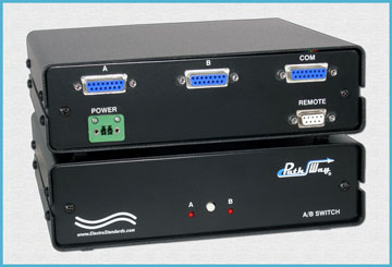 Model 7224 X.21 Interface DB15 A/B Switch, Remotely Controllable