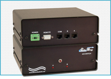 Model 7232 Wallmount Network Switch with Remote Serial Control