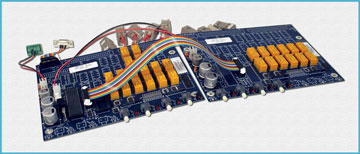 Model 7382 8-to-1 RJ45 Cat6 Switch with RS232 Serial Remote