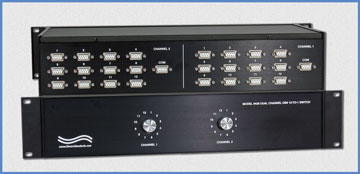 Model 9426 2-Channel DB9 12-to-1 Switch